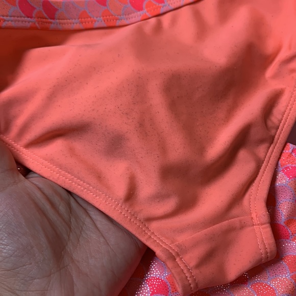 Wonder Nation Girls Mermaid Swim Suit size 7-8 - Picture 4 of 8